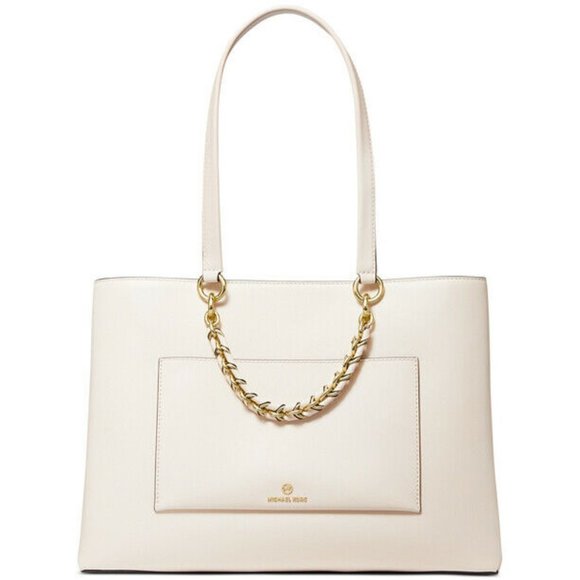 Michael Kors Handbags - NWD Michael Kors Cece Medium Ribbon Chain Leather